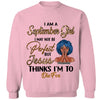 Personalized Custom Birthday Month Shirt, Name and Age Birthday Shirt, Custom Birthday Women Shirt, I May Not Be Perferct But Jesus Thinks I'm To Die For Shirt