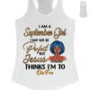 Personalized Custom Birthday Month Shirt, Name and Age Birthday Shirt, Custom Birthday Women Shirt, I May Not Be Perferct But Jesus Thinks I'm To Die For Shirt