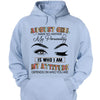 Personalized Birthday Month Shirt, Name and Age Birthday Shirt, Custom Birthday Women Shirt, Girl Make No Mistake My Personality Is Who I Am My Attitude Depends On Who You Are Shirt