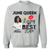Personalized Birthday Month Shirt, Name and Age Birthday Shirt, Custom Birthday Women Shirt, Living My Best Life Shirt