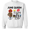 Personalized Birthday Month Shirt, Name and Age Birthday Shirt, Custom Birthday Women Shirt, Living My Best Life Shirt