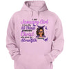 Personalized Birthday Month Shirt, Name and Age Birthday Shirt, Custom Birthday Women Shirt, I Can All Things Though Christ Who Give Me Strengh Shirt