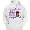 Personalized Birthday Month Shirt, Name and Age Birthday Shirt, Custom Birthday Women Shirt, I Can All Things Though Christ Who Give Me Strengh Shirt