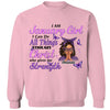 Personalized Birthday Month Shirt, Name and Age Birthday Shirt, Custom Birthday Women Shirt, I Can All Things Though Christ Who Give Me Strengh Shirt