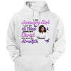 Personalized Birthday Month Shirt, Name and Age Birthday Shirt, Custom Birthday Women Shirt, I Can All Things Though Christ Who Give Me Strengh Shirt