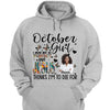 Personalized Birthday Month Shirt, Name and Age Birthday Shirt, Custom Birthday Women Shirt, I May Not Be Perfect But Jesus Think I'm To Die For Shirt
