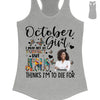 Personalized Birthday Month Shirt, Name and Age Birthday Shirt, Custom Birthday Women Shirt, I May Not Be Perfect But Jesus Think I'm To Die For Shirt