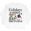 Personalized Birthday Month Shirt, Name and Age Birthday Shirt, Custom Birthday Women Shirt, I May Not Be Perfect But Jesus Think I'm To Die For Shirt