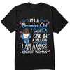 Personalized Birthday Month Shirt, Name and Age Birthday Shirt, Custom Birthday Women Shirt, I'm A Girl I'm Not A One In A Million Kind Of Girl I Am A Once In A Liftetime Kind Of A Woman Shirt
