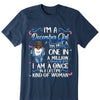 Personalized Birthday Month Shirt, Name and Age Birthday Shirt, Custom Birthday Women Shirt, I'm A Girl I'm Not A One In A Million Kind Of Girl I Am A Once In A Liftetime Kind Of A Woman Shirt