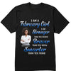 Personalized Custom Birthday Month Shirt, Name and Age Birthday Shirt, Custom Birthday Women Shirt, I Am Stronger Than You Believe Brave Than You Know Smarter Than You Think Shirt
