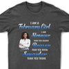 Personalized Custom Birthday Month Shirt, Name and Age Birthday Shirt, Custom Birthday Women Shirt, I Am Stronger Than You Believe Brave Than You Know Smarter Than You Think Shirt