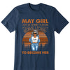 Personalized Custom Birthday Month Shirt, Name and Age Birthday Shirt, Custom Birthday Women Shirt, I Love The Woman I've Become Because I Fought To Become Her Shirt