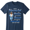 Personalized Custom Birthday Month Shirt, Name and Age Birthday Shirt, Custom Birthday Women Shirt, I Am Stronger Than You Believe Brave Than You Know Smarter Than You Think Shirt