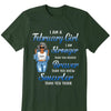 Personalized Custom Birthday Month Shirt, Name and Age Birthday Shirt, Custom Birthday Women Shirt, I Am Stronger Than You Believe Brave Than You Know Smarter Than You Think Shirt