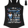 Personalized Birthday Month Shirt, Name and Age Birthday Shirt, Custom Birthday Women Shirt, I'm A Girl I'm Not A One In A Million Kind Of Girl I Am A Once In A Liftetime Kind Of A Woman Shirt