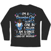 Personalized Birthday Month Shirt, Name and Age Birthday Shirt, Custom Birthday Women Shirt, I'm A Girl I'm Not A One In A Million Kind Of Girl I Am A Once In A Liftetime Kind Of A Woman Shirt