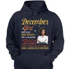 Personalized Custom Birthday Month Shirt, Name and Age Birthday Shirt, Custom Birthday Women Shirt, I Love The Woman I've Become Because I Fought To Become Her Shirt