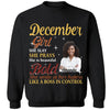 Personalized Custom Birthday Month Shirt, Name and Age Birthday Shirt, Custom Birthday Women Shirt, I Love The Woman I've Become Because I Fought To Become Her Shirt