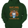 Personalized Custom Birthday Month Shirt, Name and Age Birthday Shirt, Custom Birthday Women Shirt, I Love The Woman I've Become Because I Fought To Become Her Shirt