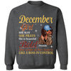 Personalized Custom Birthday Month Shirt, Name and Age Birthday Shirt, Custom Birthday Women Shirt, She Slay She Prays She Is Beautiful Bold She Smile At Her Haters Like A Boss In Control Shirt