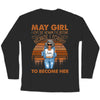 Personalized Custom Birthday Month Shirt, Name and Age Birthday Shirt, Custom Birthday Women Shirt, I Love The Woman I've Become Because I Fought To Become Her Shirt