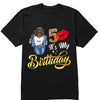 It's My 50th Birthday Shirt for Women,50 and Fabulous Shirt,50th Birthday Gift,Turning 50,50th Birthday Party,50th Birthday Shirt,Sassy Classy Queen