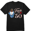 Custom Fuck I am 50th Shirt, Fuck She is 50 T Shirt, Birthday Squad Tshirt, Girls Bday T Shirt, Birthday Bitch Tee, 50th Birthday Gift Women