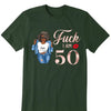 Custom Fuck I am 50th Shirt, Fuck She is 50 T Shirt, Birthday Squad Tshirt, Girls Bday T Shirt, Birthday Bitch Tee, 50th Birthday Gift Women