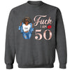 Custom Fuck I am 50th Shirt, Fuck She is 50 T Shirt, Birthday Squad Tshirt, Girls Bday T Shirt, Birthday Bitch Tee, 50th Birthday Gift Women