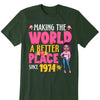 Making The World A Better, 50th Birthday Shirt Ideas, 50th Birthday Shirts, 50th Birthday Shirt Ideas For Her