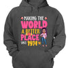 Making The World A Better, 50th Birthday Shirt Ideas, 50th Birthday Shirts, 50th Birthday Shirt Ideas For Her