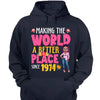 Making The World A Better, 50th Birthday Shirt Ideas, 50th Birthday Shirts, 50th Birthday Shirt Ideas For Her
