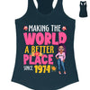 Making The World A Better, 50th Birthday Shirt Ideas, 50th Birthday Shirts, 50th Birthday Shirt Ideas For Her