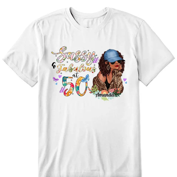 Sassy Classy Queen Shirt, Sassy And Fabulous shirt, It's My 50th Birthday Shirt for Women,50 and Fabulous Shirt,50th Birthday Gift,Turning 50,50th Birthday Party,50th Birthday Shirt