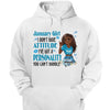 Personalized Birthday Month Shirt, Name and Age Birthday Shirt, Custom Birthday Women Shirt, I Don't Have Attitude I've Got A Personality You Can't Handle Shirt
