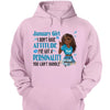 Personalized Birthday Month Shirt, Name and Age Birthday Shirt, Custom Birthday Women Shirt, I Don't Have Attitude I've Got A Personality You Can't Handle Shirt