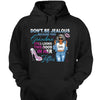 Don't Be Jealous Because This Grandma Still Looks This Good  In Her Fifties Shirt, Personalized Birthday Month Shirt, Name and Age Birthday Shirt, Custom Birthday Women Shirt