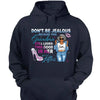 Don't Be Jealous Because This Grandma Still Looks This Good  In Her Fifties Shirt, Personalized Birthday Month Shirt, Name and Age Birthday Shirt, Custom Birthday Women Shirt