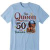 This Queen Makes 50 Look Fabulous, Custom 50th Birthday Shirt For Women, 50 Years Old Birthday Shirt, Personalized Birthday Gift. 50th Birthday shirt, Birthday Girl, 50 Birthday Women