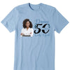 Custom Photo I Make Look Good Shirt, Custom 50th Birthday Shirt For Women, 50 Years Old Birthday Shirt, Personalized Birthday Gift. 50th Birthday shirt, Birthday Girl, 50 Birthday Women