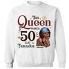 This Queen Makes 50 Look Fabulous, Custom 50th Birthday Shirt For Women, 50 Years Old Birthday Shirt, Personalized Birthday Gift. 50th Birthday shirt, Birthday Girl, 50 Birthday Women