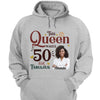This Queen Makes 50 Look Fabulous, Stepping Into My 50th Birthday Live A Diva Shirt, Custom 50th Birthday Shirt For Women, 50 Years Old Birthday Shirt, Personalized Birthday Gift