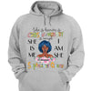 She Is Know Is Chosen Of Worthy Is Enough She Is Me I am Me Shirt, Personalized Birthday Month Shirt, Name and Age Birthday Shirt, Custom Birthday Women Shirt
