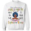 She Is Know Is Chosen Of Worthy Is Enough She Is Me I am Me Shirt, Personalized Birthday Month Shirt, Name and Age Birthday Shirt, Custom Birthday Women Shirt