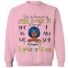 She Is Know Is Chosen Of Worthy Is Enough She Is Me I am Me Shirt, Personalized Birthday Month Shirt, Name and Age Birthday Shirt, Custom Birthday Women Shirt