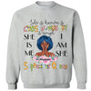 She Is Know Is Chosen Of Worthy Is Enough She Is Me I am Me Shirt, Personalized Birthday Month Shirt, Name and Age Birthday Shirt, Custom Birthday Women Shirt