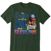 This Queen Makes 50 Look Fabulous, Stepping Into My 50th Birthday Live A Diva Shirt, Custom 50th Birthday Shirt For Women, 50 Years Old Birthday Shirt, Personalized Birthday Gift