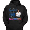 This Queen Makes 50 Look Fabulous, Stepping Into My 50th Birthday Live A Diva Shirt, Custom 50th Birthday Shirt For Women, 50 Years Old Birthday Shirt, Personalized Birthday Gift