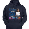 This Queen Makes 50 Look Fabulous, Stepping Into My 50th Birthday Live A Diva Shirt, Custom 50th Birthday Shirt For Women, 50 Years Old Birthday Shirt, Personalized Birthday Gift